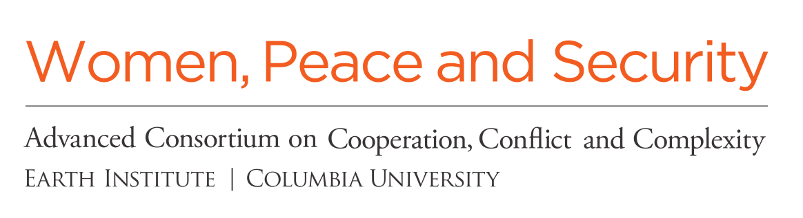 Women, Peace, and Security Program at AC4 Logo